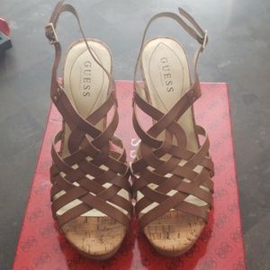 Size 10 brown wedges